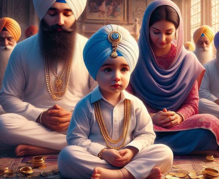 What did the little child say to the Guru about death?