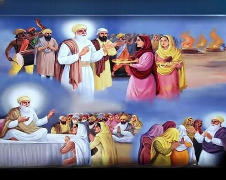 Why did Guru Ji ask the good people to leave?