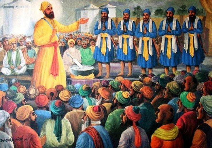 Khalsa Panth di sirjna: The divine creation